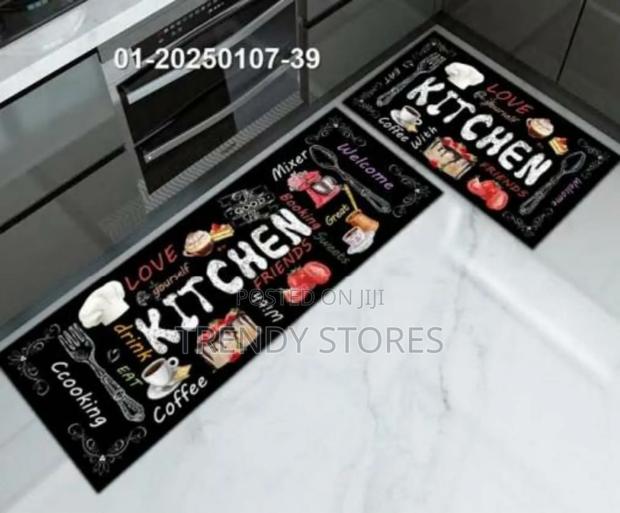 2pcs Kitchen Mat Set