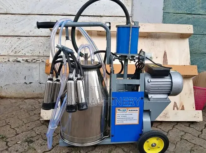 Heavy Duty Single Cylinder Milking Machine