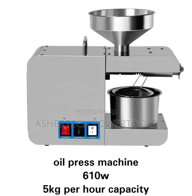 Stainless Steel Electric Oil Press Machine