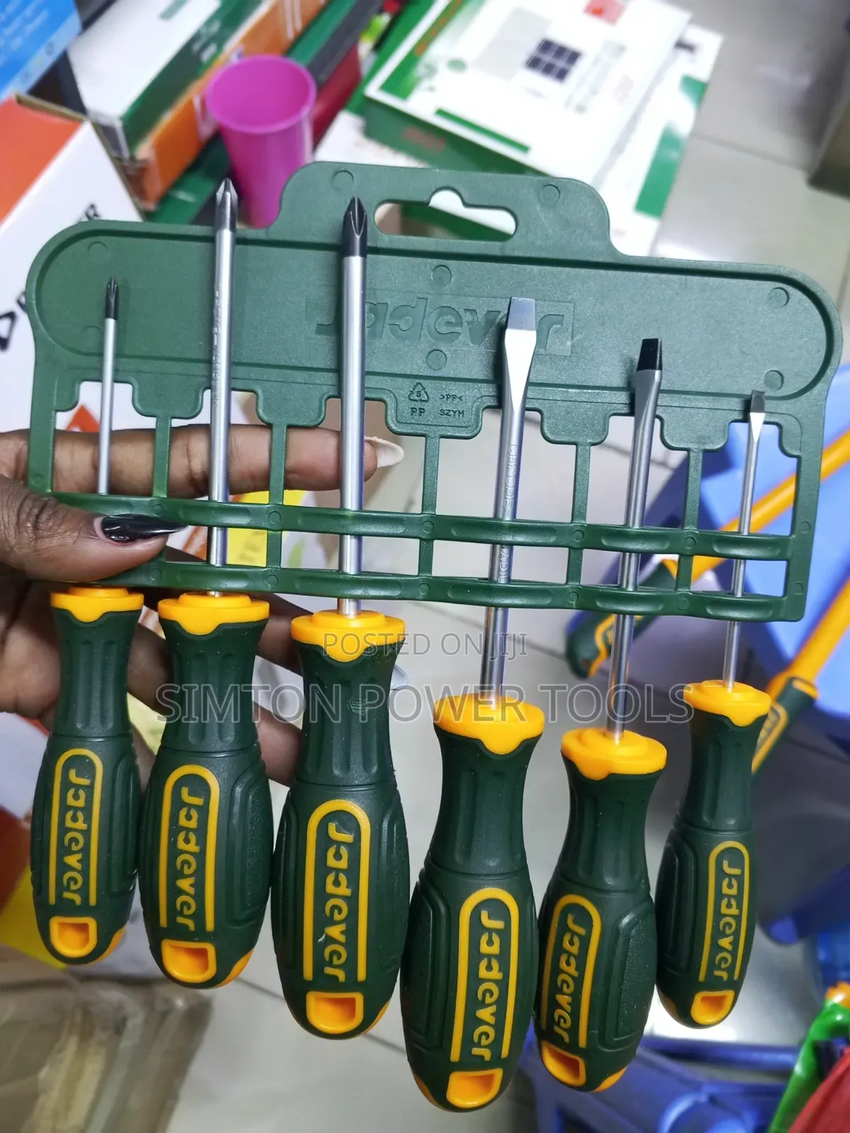 6-Piece Jadever Screw Driver Set