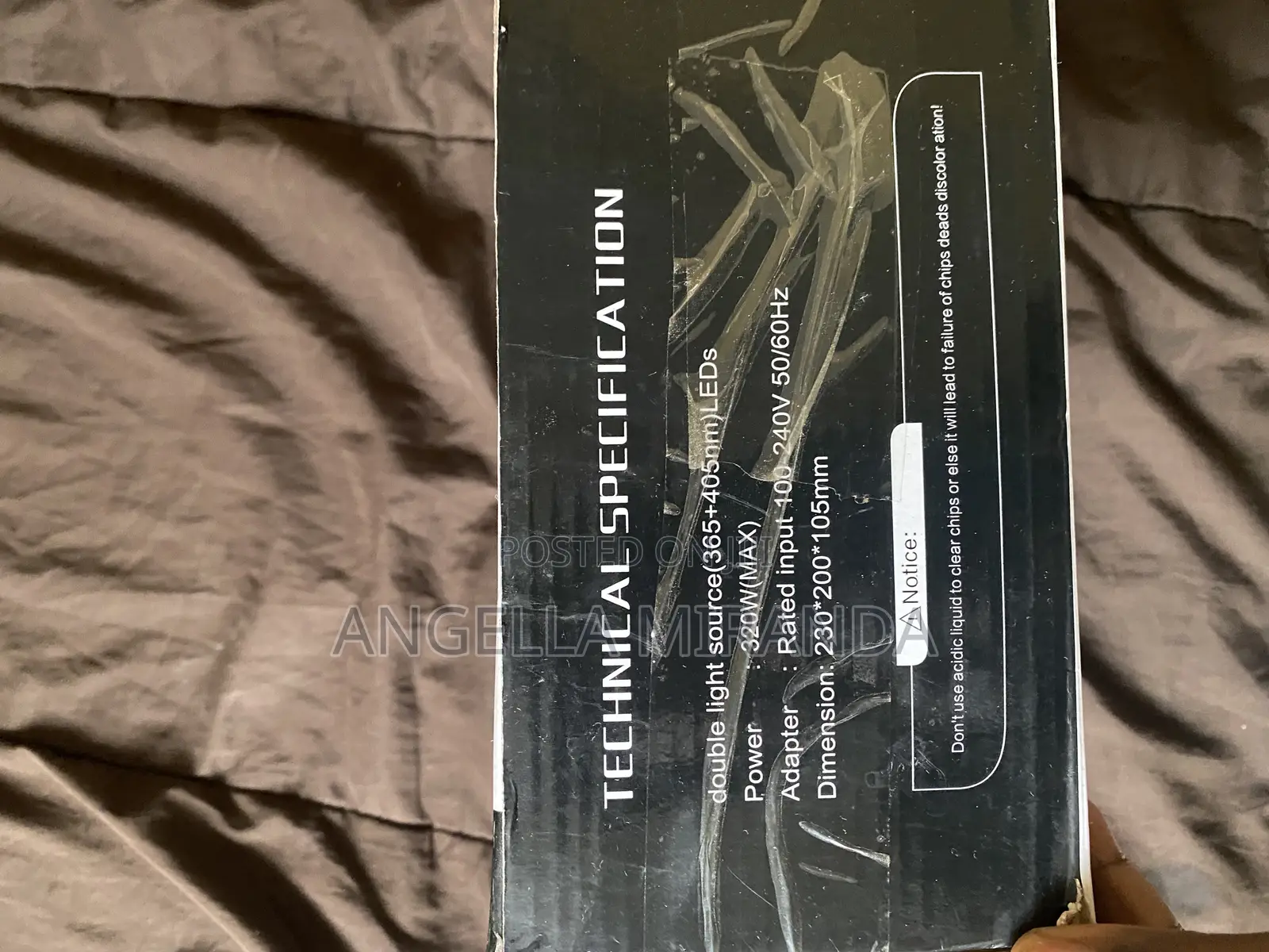 Used Nail I’Ve Lamp