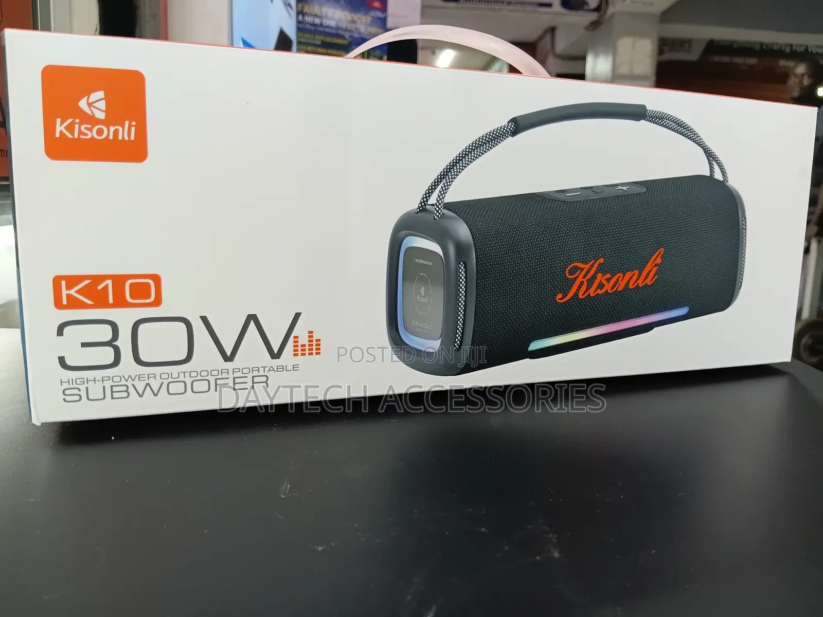 Kisonli Bluetooth Speaker 30w High Power Outdoor With Deep Bass