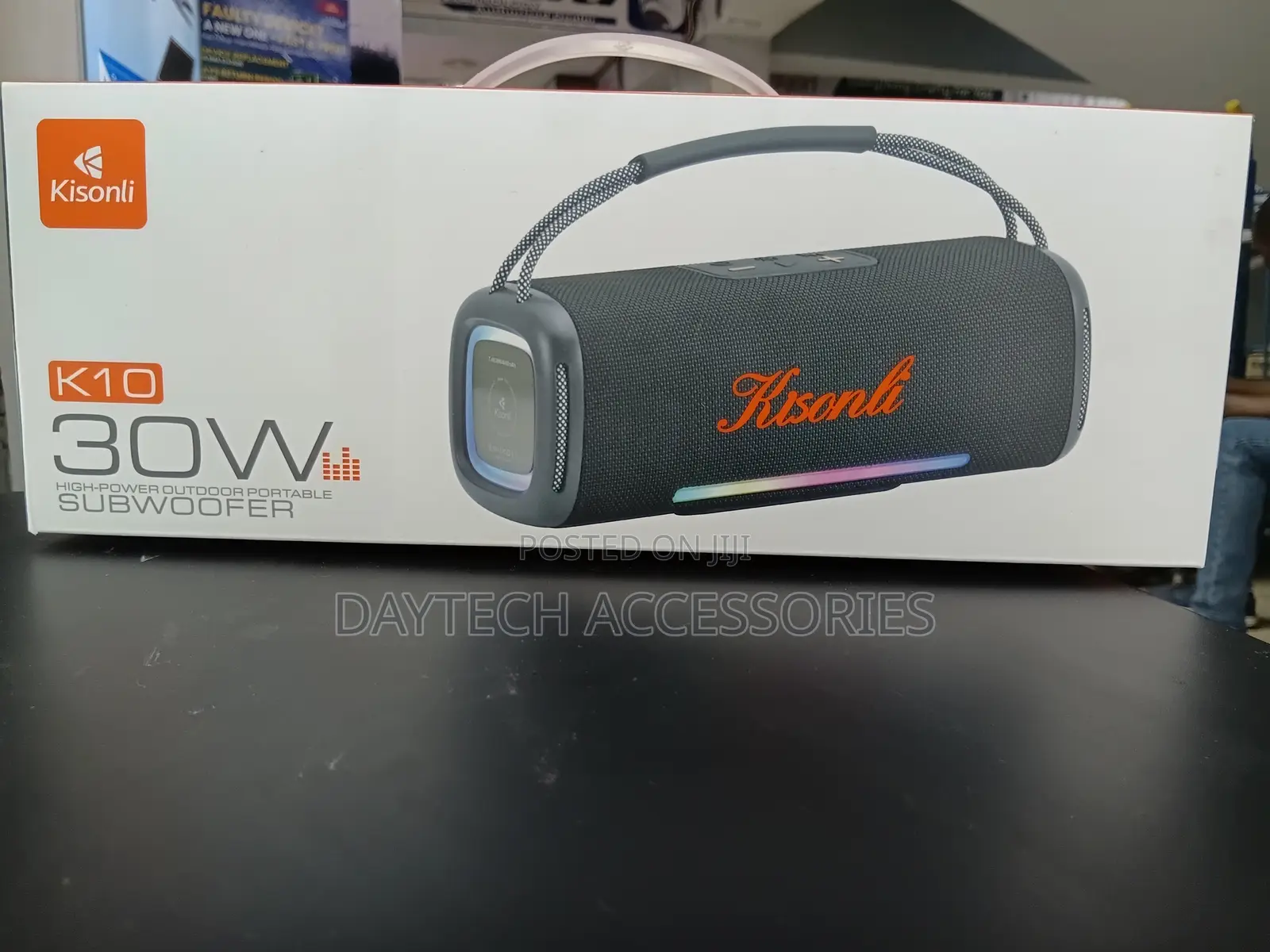 Kisonli Bluetooth Speaker 30w High Power Outdoor With Deep Bass