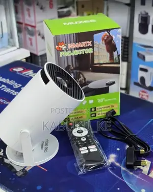 Hy300 Portable Smart Projector Full Hd With Built-in Speaker Projector