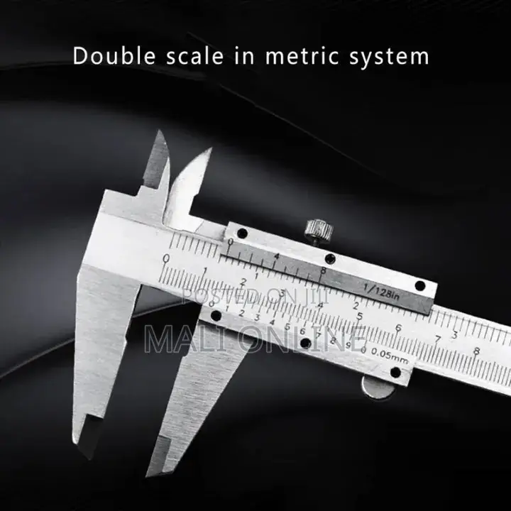 Vernier Caliper 6 Inch Analog Measuring Tool 0-150mm Micrometer