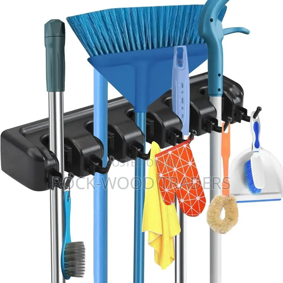Broom Organizer 5 Slots
