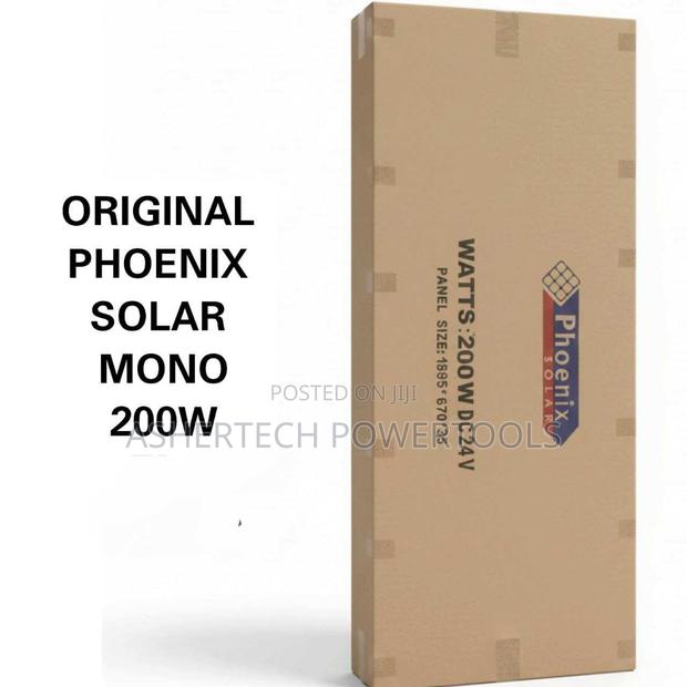 Phoenix Solar Mono 200w Solar Panel.