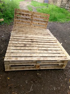 Pallet Bed. Pallet Bed 5*6 Blazed Framed Designed
