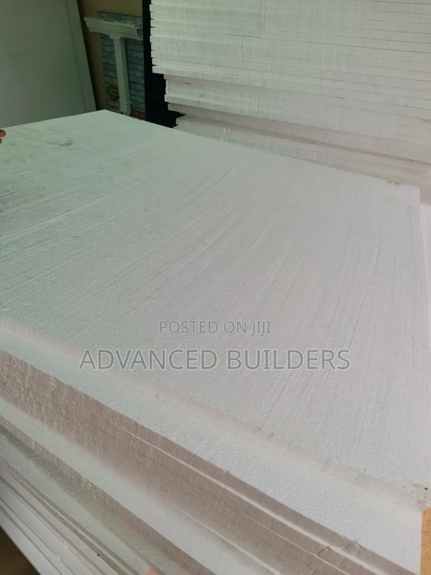 Block Styrofoam 4 Feet by 4feet by 50 Mm White