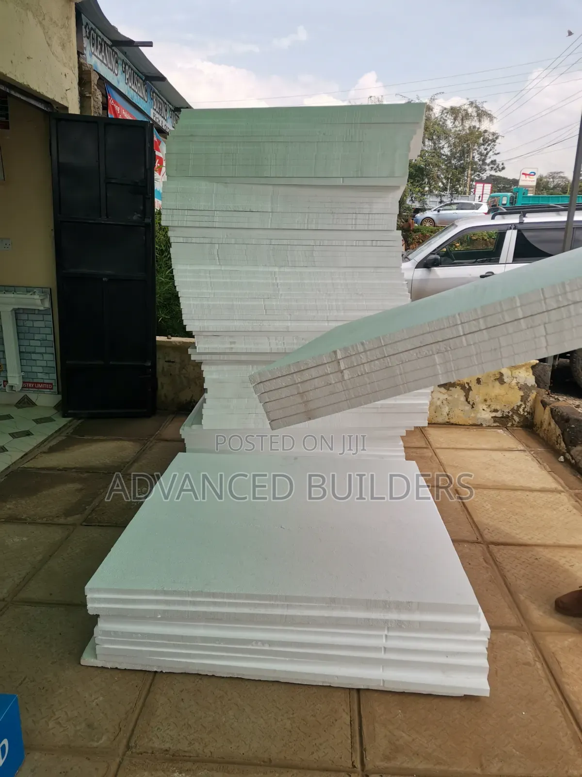 Block Styrofoam 4 Feet by 4feet by 50 Mm White