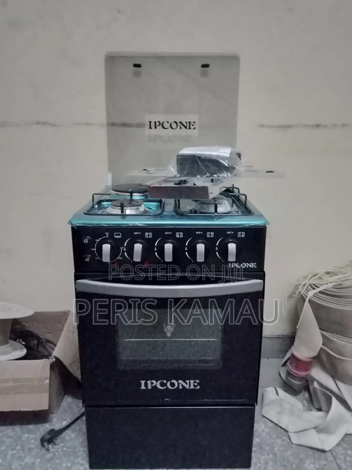 Ipcone 50*55cm 3g +1e Standing Cooker With Electric Oven
