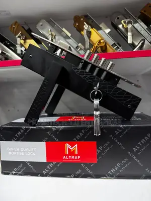 Altmap Black Steel Door Lock