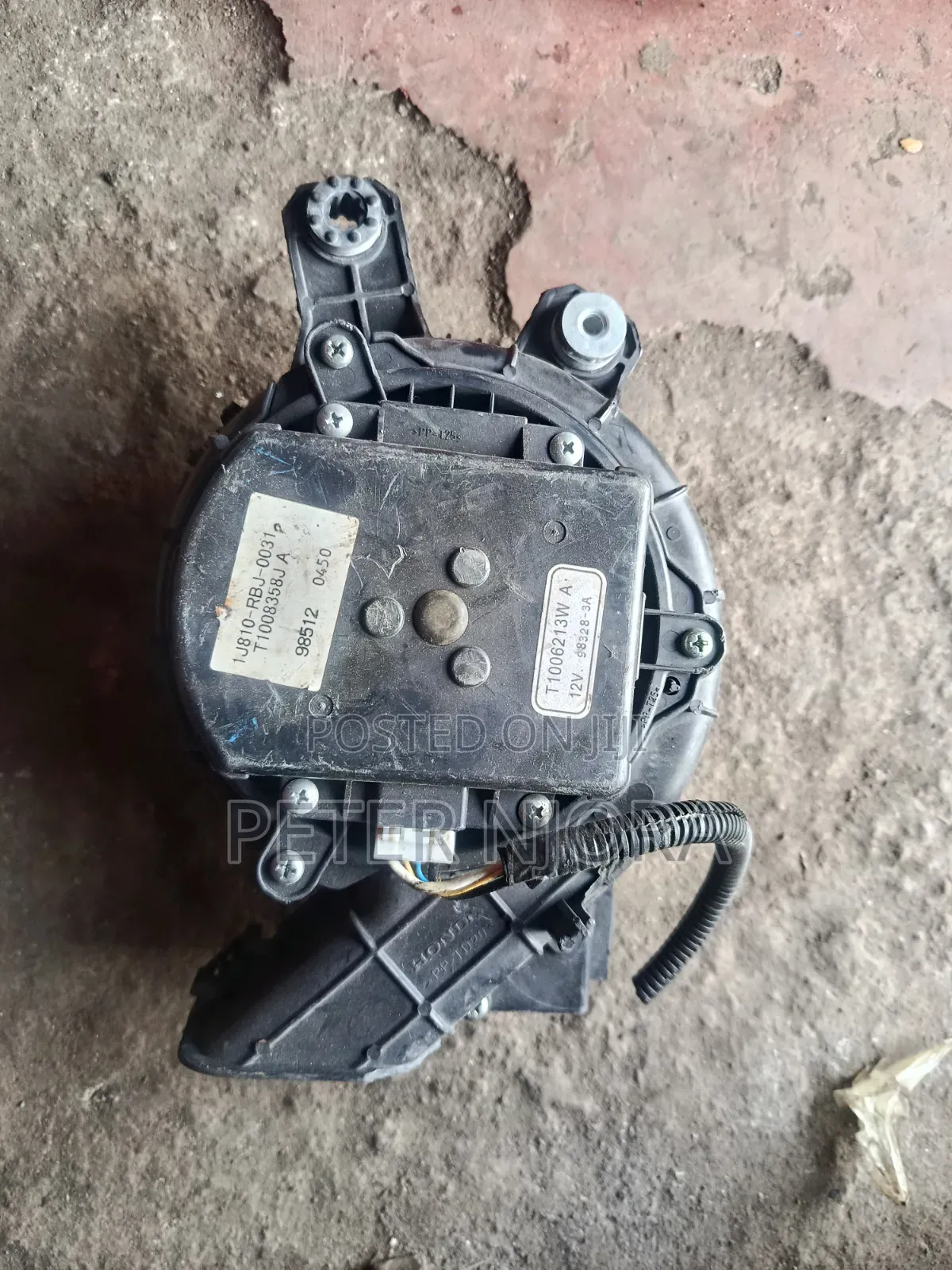Honda Fit Hybrid Battery Fan