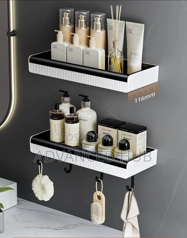 Modern Wall Mount Bathroom Shelf - thumbnail 3