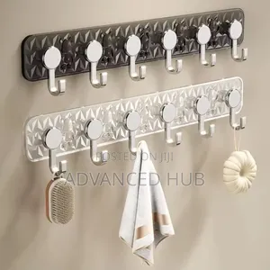 Strong Wall Mounted 6 Hooks Hanger