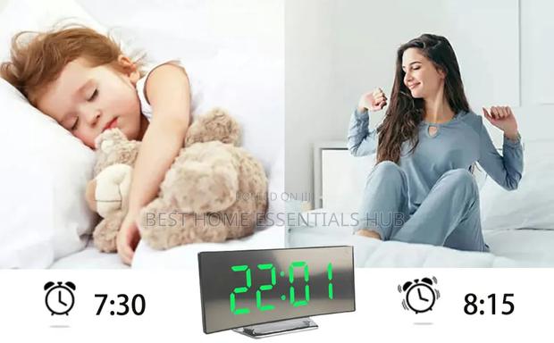 *Digital Alarm Clock Bedside/Led Bedside Clock - thumbnail 3