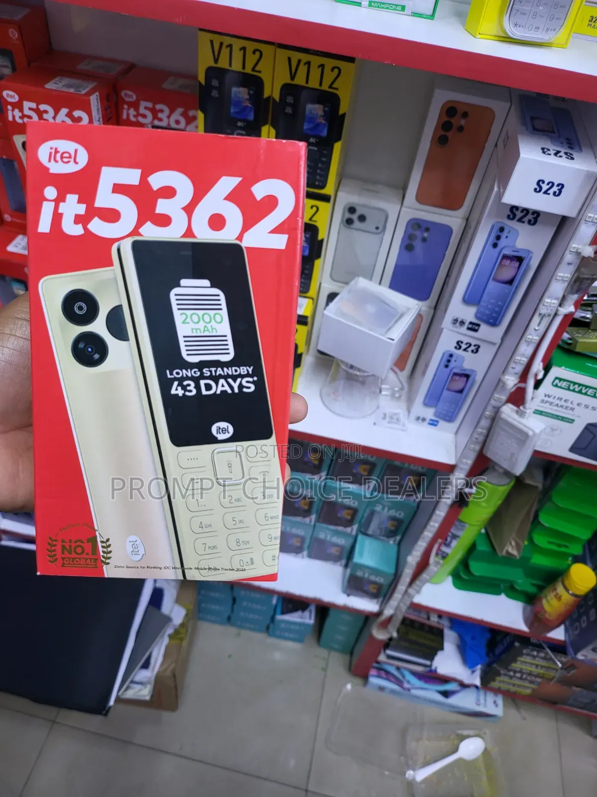 New Itel it5362 Black