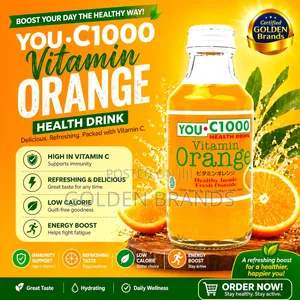 Health Drink, ‎Vitamin C Orange Drink 140ml ‎