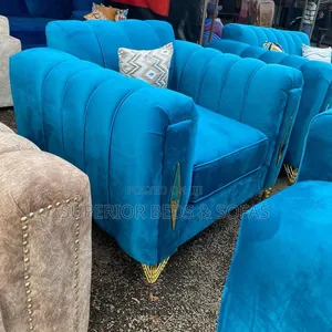 Blue Luxury Armchair
