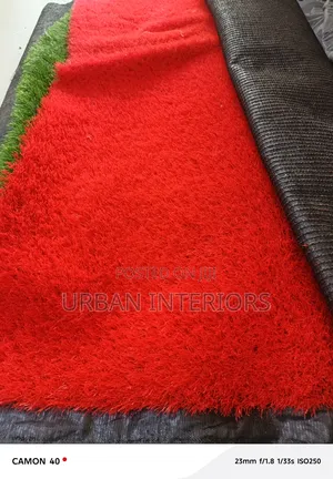 Artificial Red Grass Carpet Artificial Red Grass Carpet Uv - Resistant