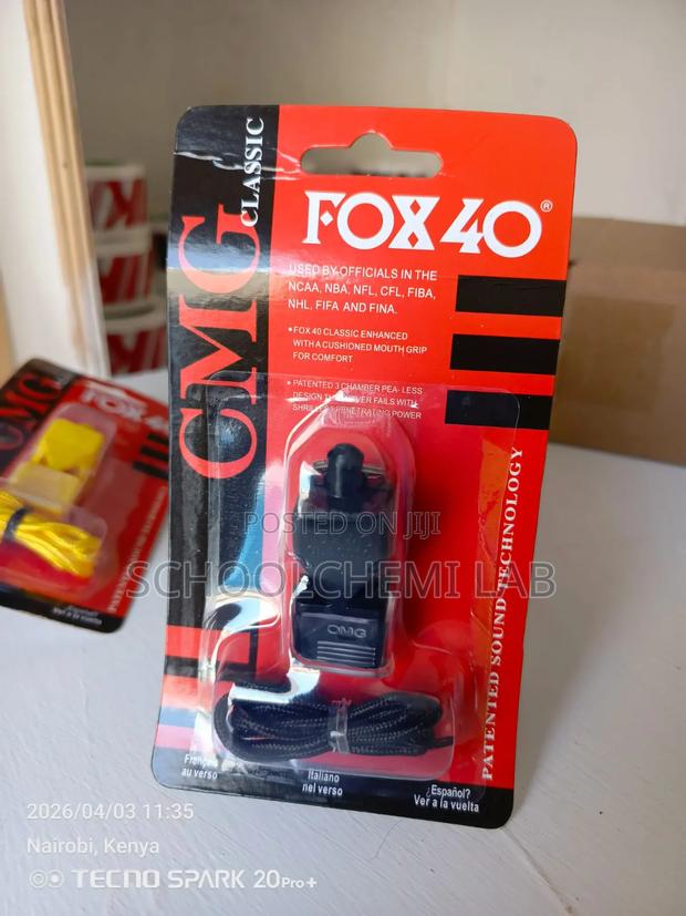 Fox 40 Original Professional Match Whistle - thumbnail 3