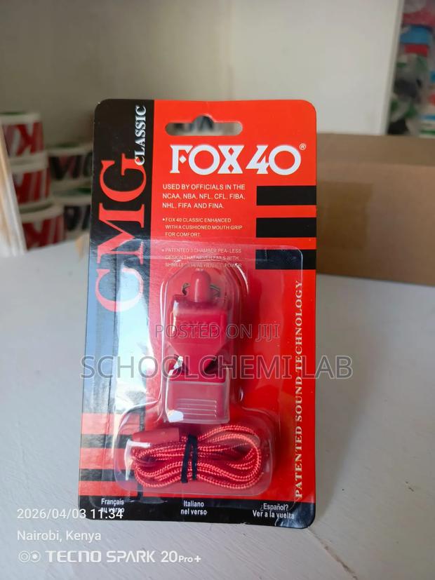 Fox 40 Original Professional Match Whistle - thumbnail 5