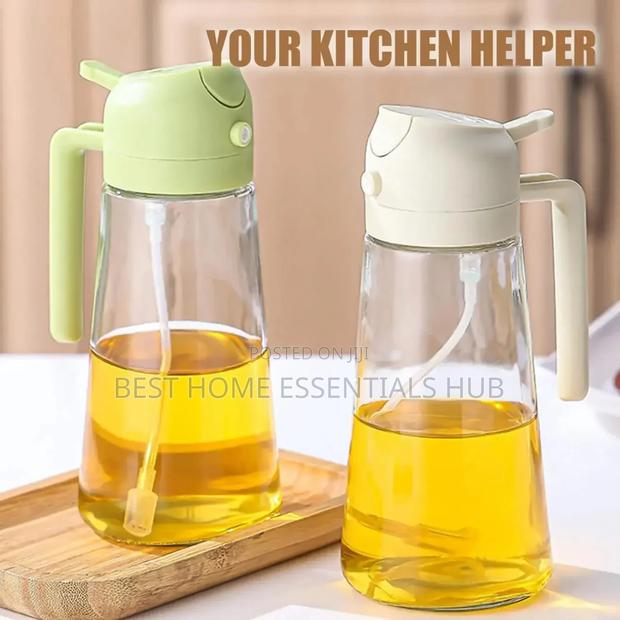 *2in1 Oil Spray Bottle 600ml - thumbnail 2