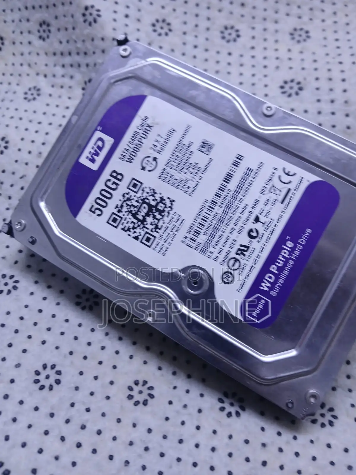 500 Western Digital Hard Drive for Data Storage