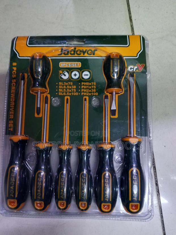Jadever 8 Piece Screwdriver Set