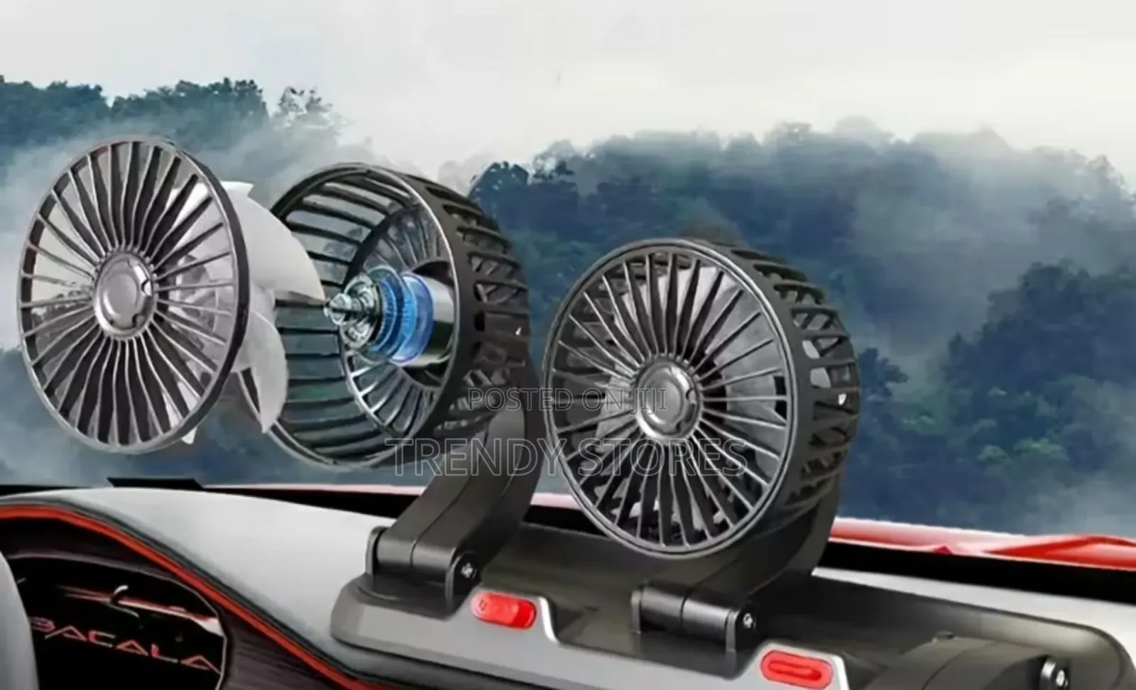 3 Head Fan
