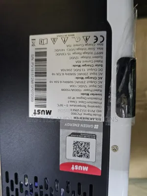 Must 1.5kva - 12v Hybrid 60a MPPT Hybrid Solar Inverter.