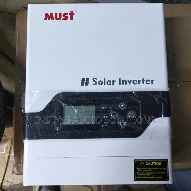 Must 1.5kva - 12v Hybrid 60a MPPT Hybrid Solar Inverter.