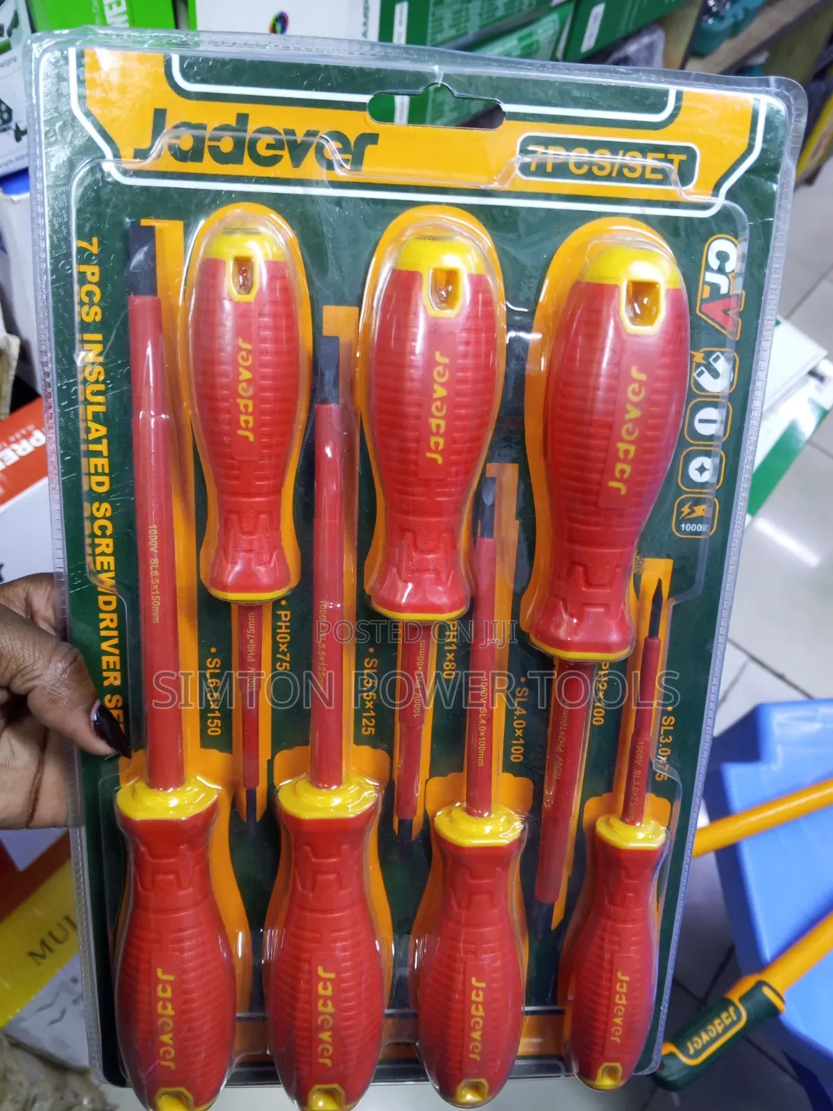 7 Piece Insulated Screwdriver Set
