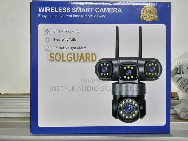 Solar Powered Smart Wireless Camera 4g Wi-Fi
