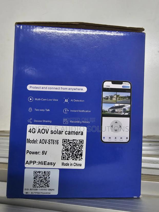 Solar Powered Smart Wireless Camera 4g Wi-Fi - thumbnail 5
