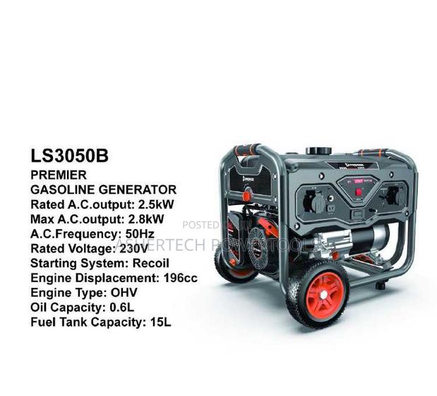 Premier Ls3050b Gasoline Generator 2.5kw