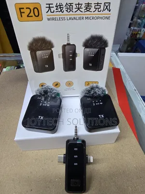 Crystal Clear Audio Anywhere – F20 Phone Wireless Mic