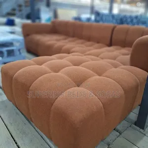 Brown Bubble Sofa on Sale 6-Seater