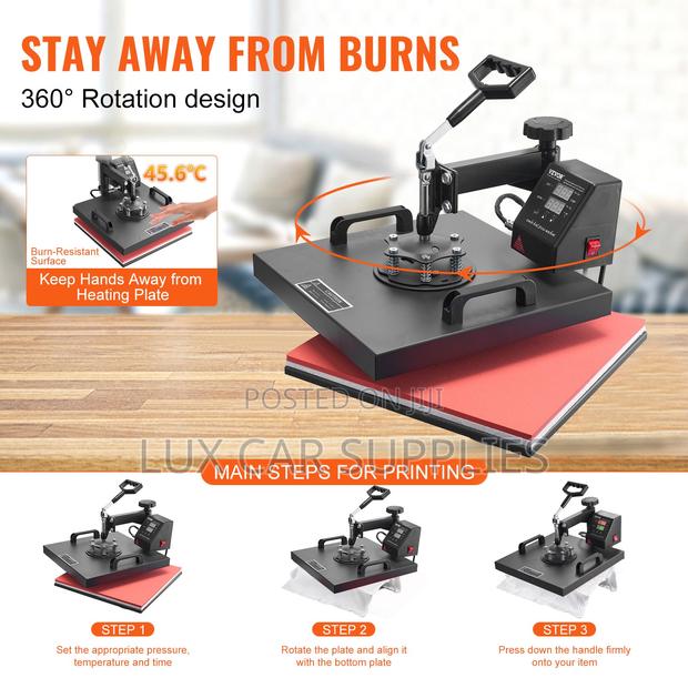 Combo Heat Press 8 in 1 Machine for Branding - thumbnail 2