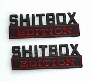 Shitbox Metallic Emblem