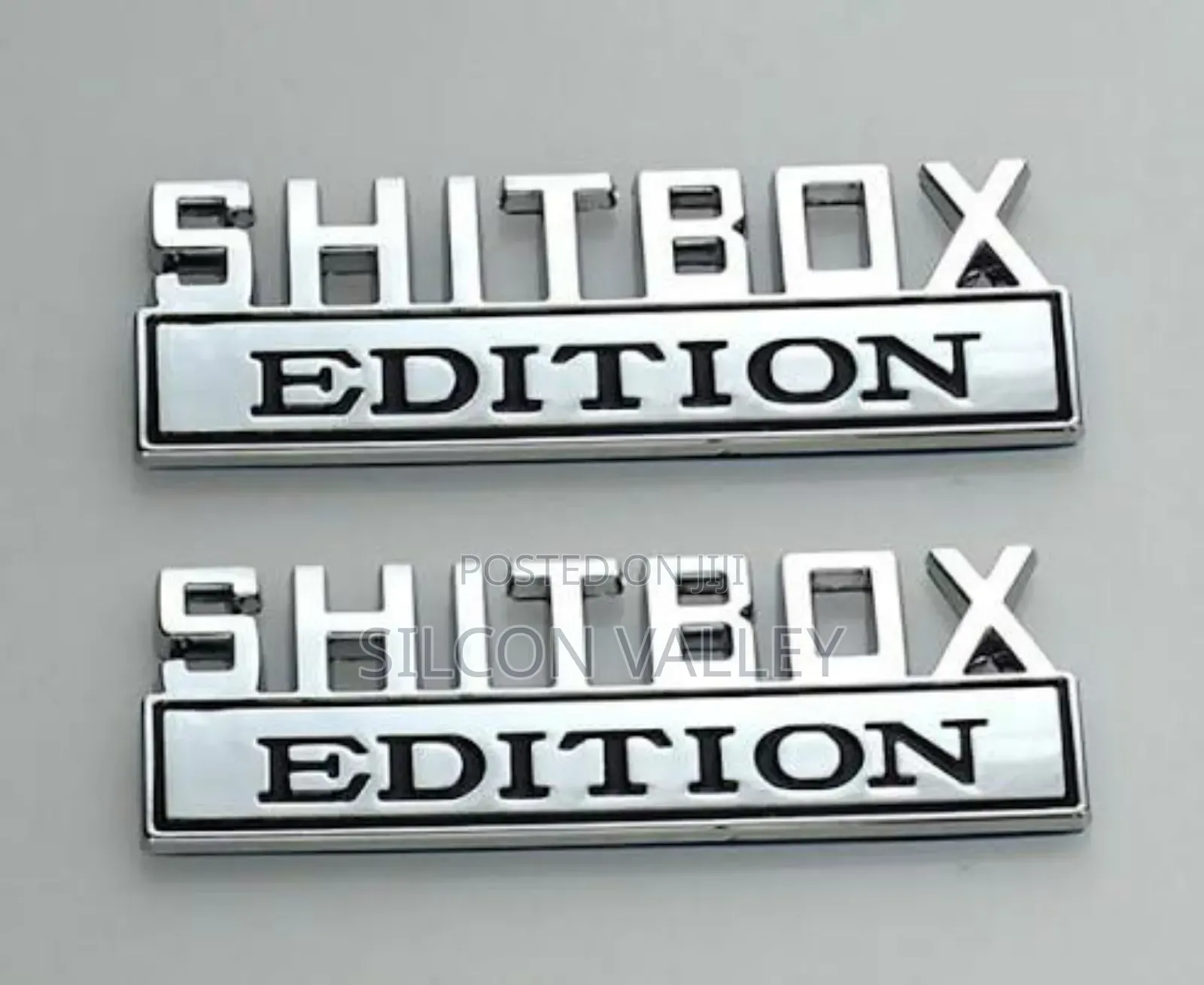 Shitbox Metallic Emblem