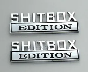 Shitbox Metallic Emblem