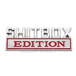 Shitbox Metallic Emblem