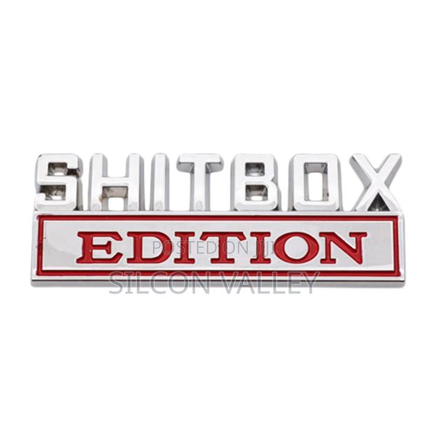 Shitbox Metallic Emblem - thumbnail 3
