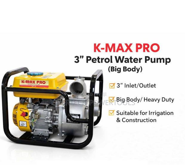 K-Max Pro 3" Petrol Water Pump 3 Inch