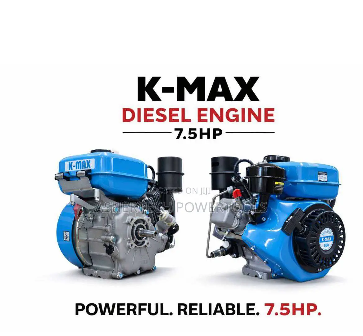 K-Max 7.5hp Diesel Engine.