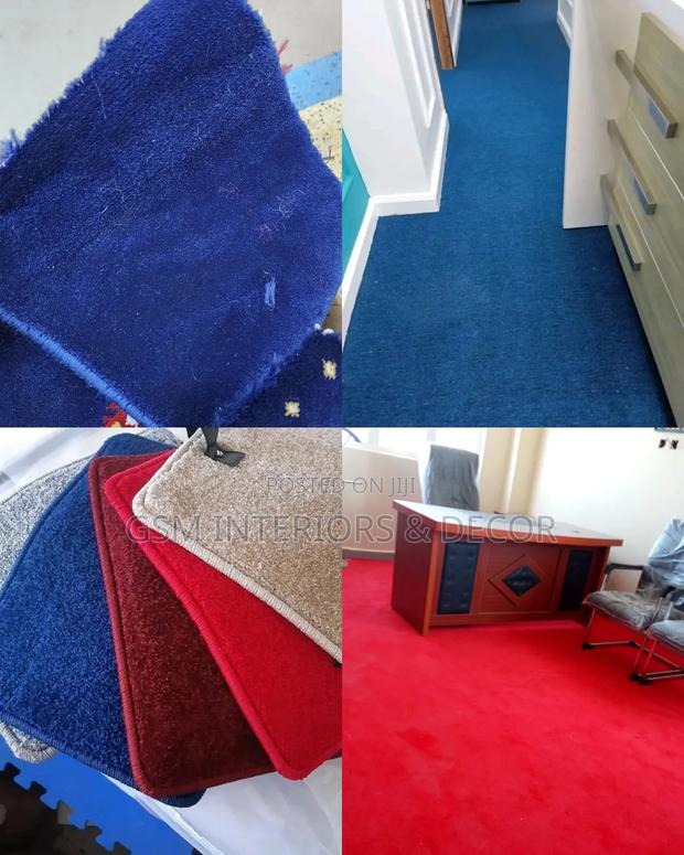 Wall to Wall Office Carpets With Plastered Back Layer - main view