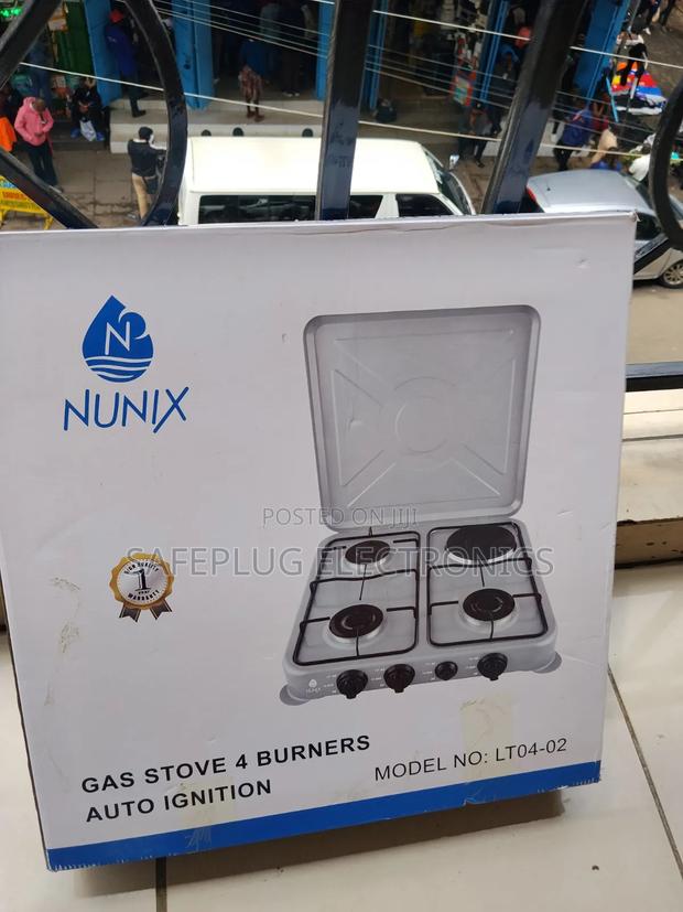 Nunix Multi-Burner Cooker – Gas + Electric Combo - main view