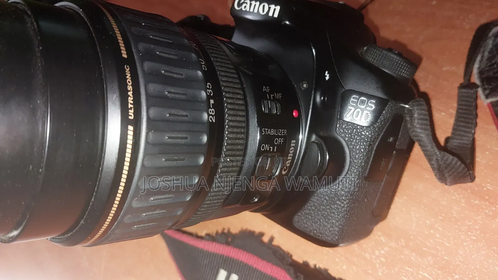 Canon 70d With 28-135 Red Ring Lens