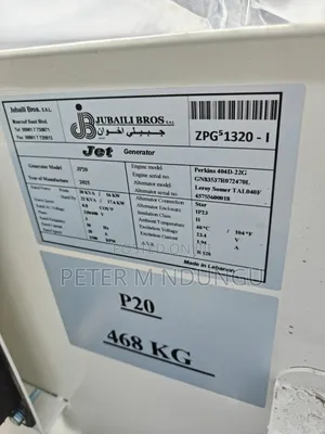 New Generator-perkins 20kva